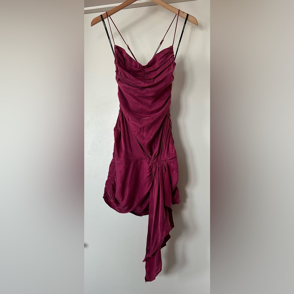 For Love & Lemons Allie Mini Dress in Purple/Pink. NWT. Size S - Picture 10 of 16